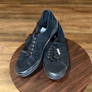 Superga Dark Canvas Sneakers